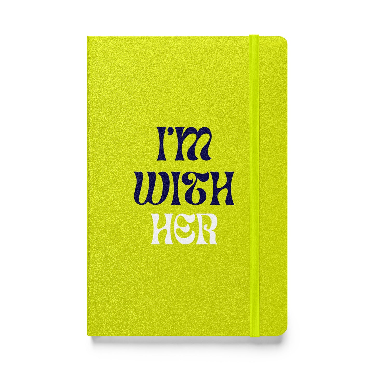 Hardcover bound notebook